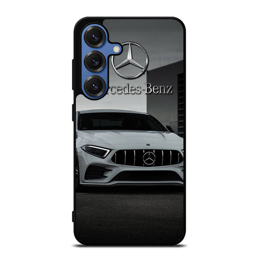 MERCEDES BENZ WHITE CAR Samsung Galaxy Case Cover