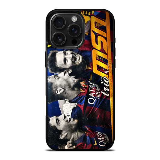 MESSI SUAREZ NEYMAR MSN 1 iPhone Case Cover