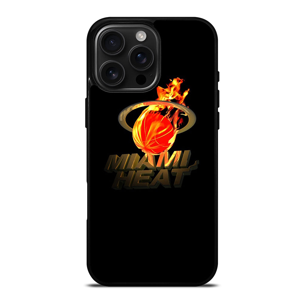 MIAMI HEAT FIRE LOGO iPhone Case Cover