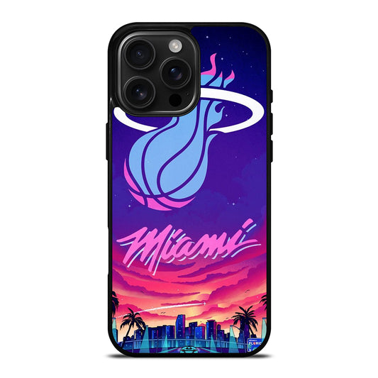 MIAMI HEAT NBA TEAM LOGO 2 iPhone Case Cover