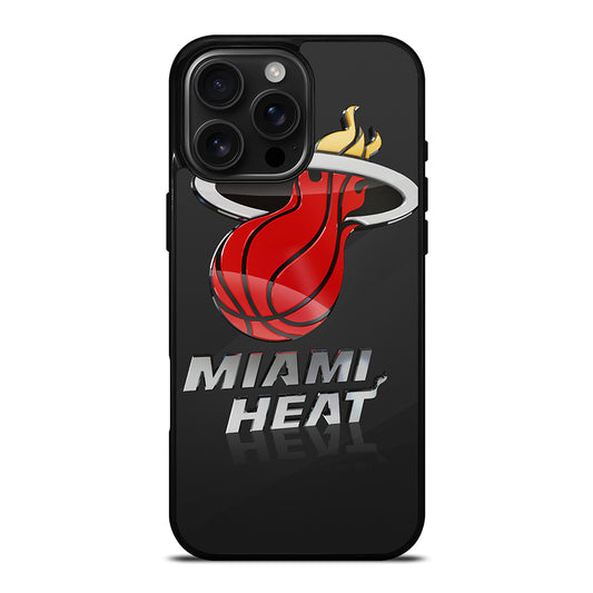 MIAMI HEAT NBA TEAM LOGO 3 iPhone Case Cover