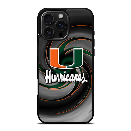 MIAMI HURRICANES NFL 1 iPhone Case Cover