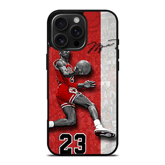 MICHAEL JORDAN 23 CHICAGO BULLS iPhone Case Cover