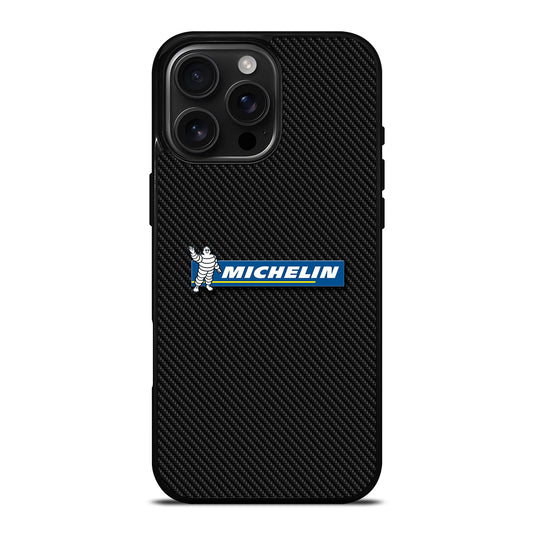 MICHELIN TIRE LOGO CARBON iPhone Case Cover