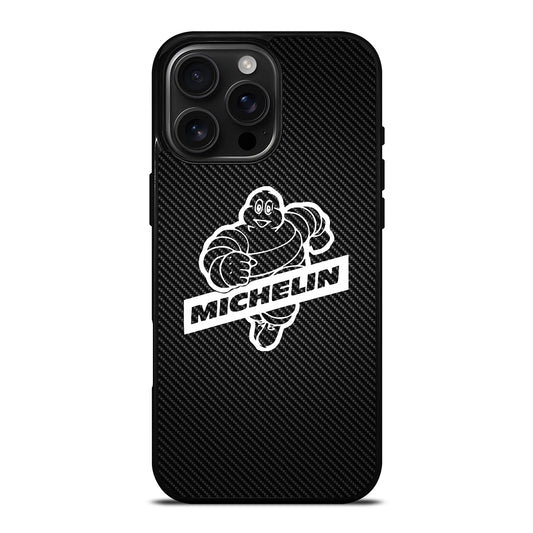 MICHELIN TIRE LOGO CARBON 2 iPhone Case Cover