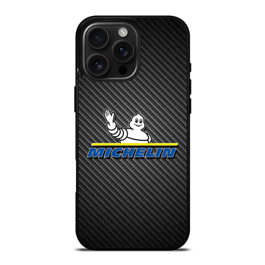 MICHELIN TIRE LOGO CARBON 3 iPhone Case Cover