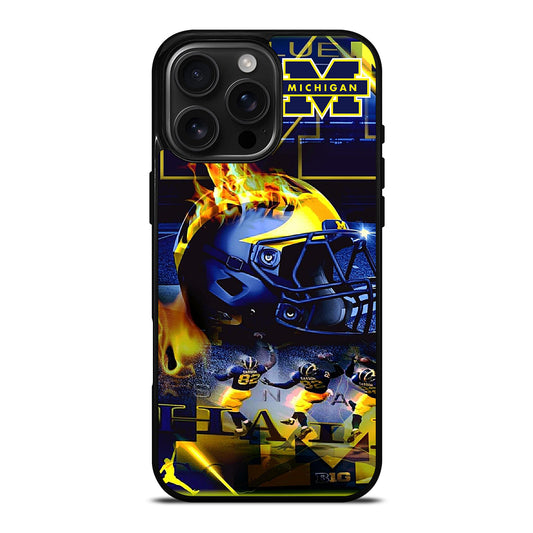 MICHIGAN WOLVERINES FOOTBALL iPhone Case Cover