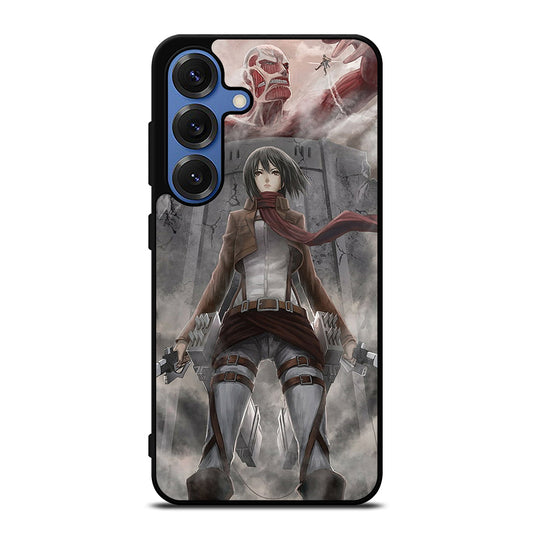 MIKASA ACKERMAN ANIME ATTACK ON TITAN Samsung Galaxy Case Cover