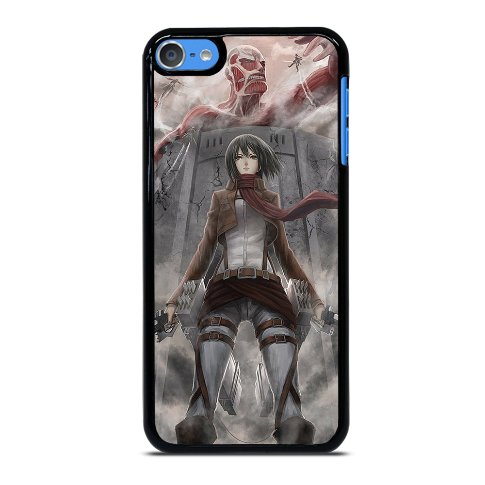MIKASA ACKERMAN ANIME ATTACK ON TITAN iPod Touch Case Cover