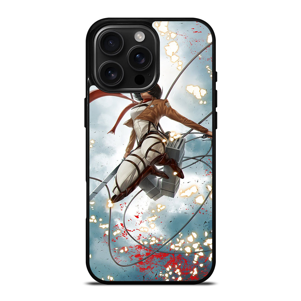 MIKASA ACKERMAN ATTACK ON TITAN iPhone Case Cover