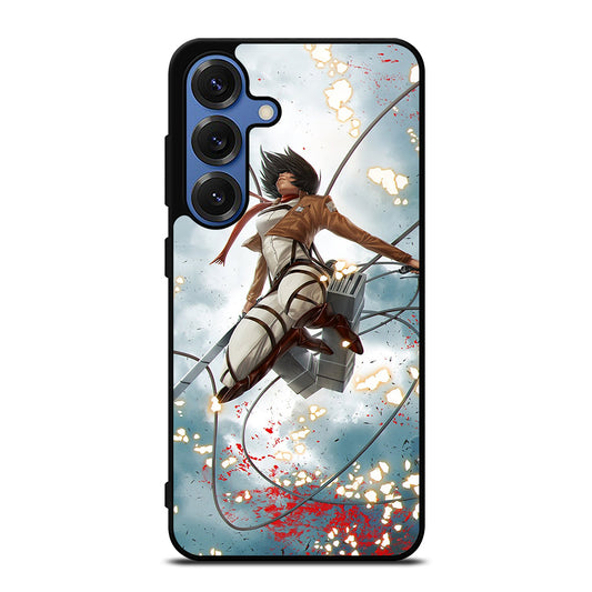 MIKASA ACKERMAN ATTACK ON TITAN Samsung Galaxy Case Cover