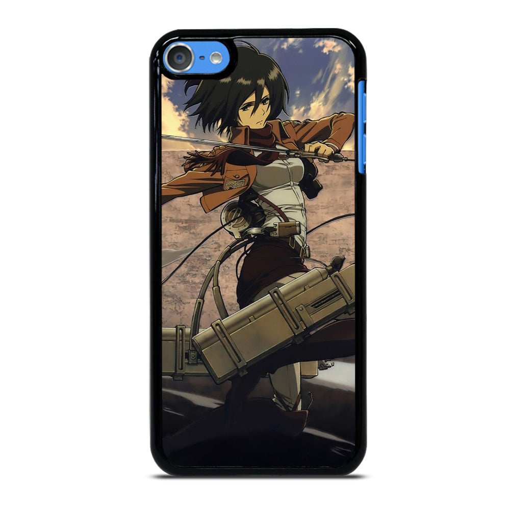 MIKASA ACKERMAN ATTACK ON TITAN ANIME iPod Touch Case Cover