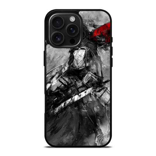MIKASA ACKERMAN ATTACK ON TITAN ART iPhone Case Cover