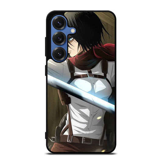 MIKASA ACKERMAN BADASS ATTACK ON TITAN Samsung Galaxy Case Cover