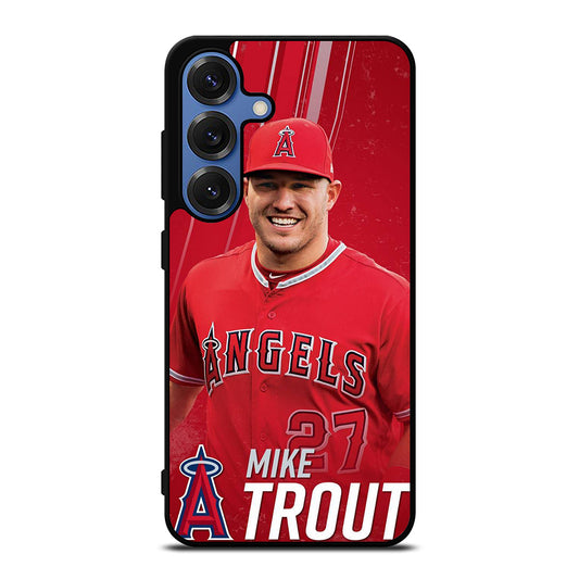 MIKE TROUT 27 LOS ANGELES ANGELS Samsung Galaxy Case Cover
