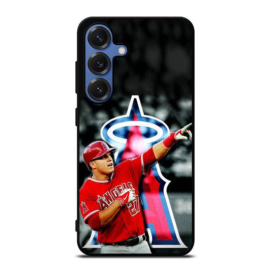 MIKE TROUT LOS ANGELES ANGELS Samsung Galaxy Case Cover