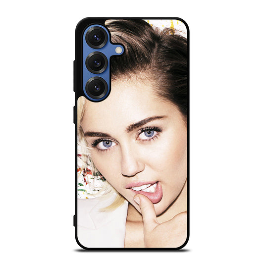 MILEY CYRUS FACE Samsung Galaxy Case Cover