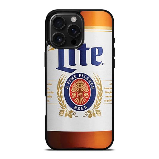 MILLER LITE BEER BOTTLE iPhone Case Cover