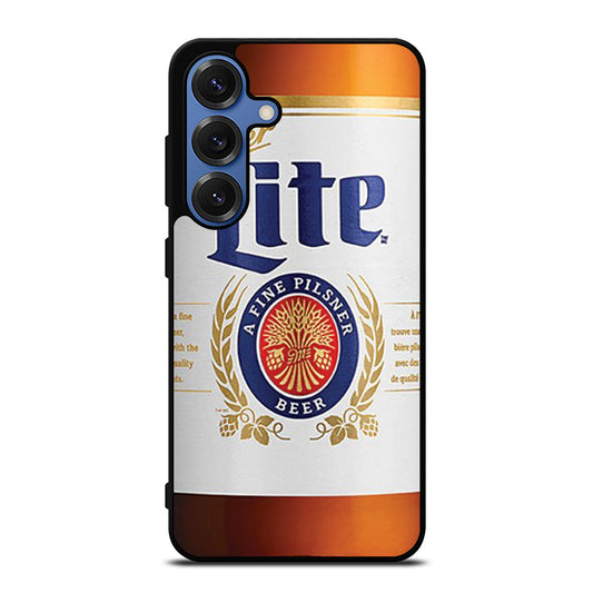 MILLER LITE BEER BOTTLE Samsung Galaxy Case Cover