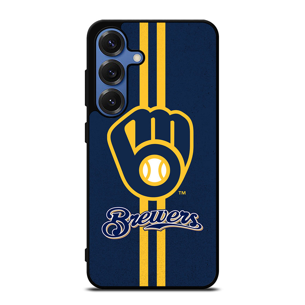 MILWAUKEE BREWERS STRIPE LOGO Samsung Galaxy Case Cover