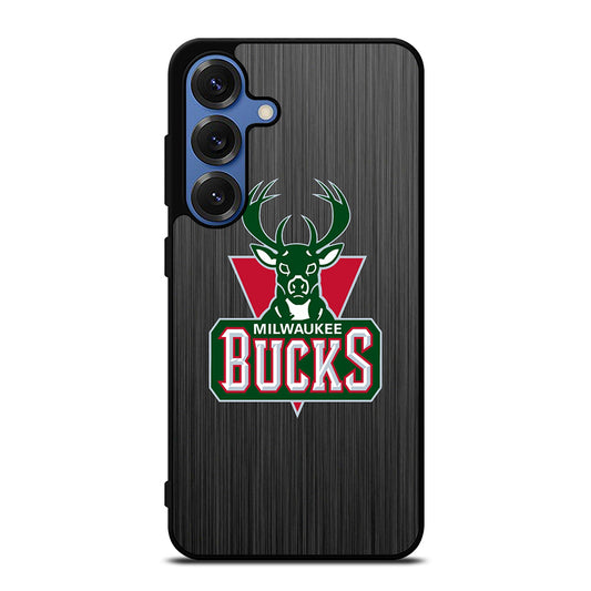MILWAUKEE BUCKS METAL LOGO Samsung Galaxy Case Cover