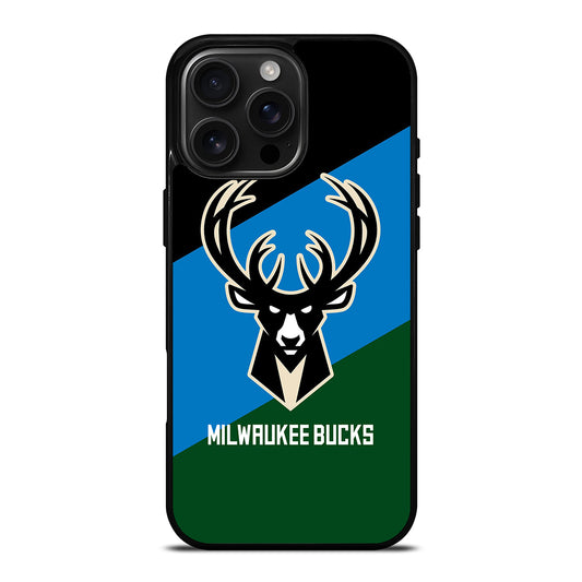 MILWAUKEE BUCKS NBA LOGO iPhone Case Cover