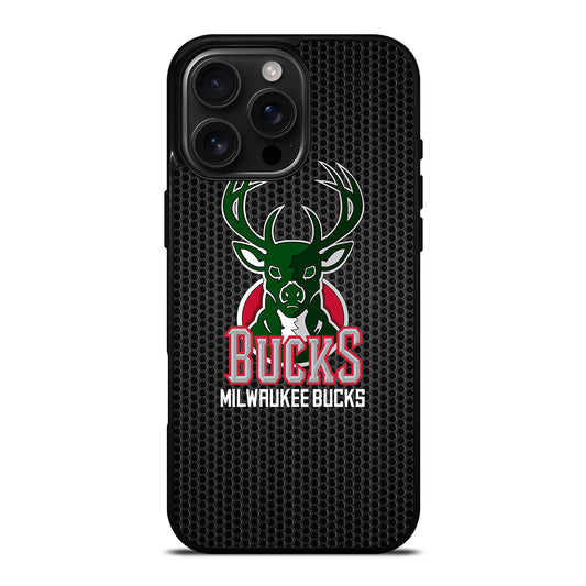 MILWAUKEE BUCKS PLATE LOGO iPhone Case Cover
