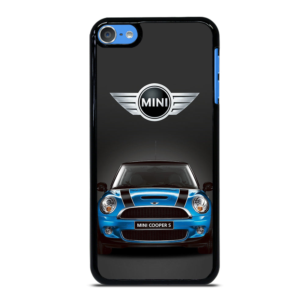 MINI COOPER BLUE CAR iPod Touch Case Cover