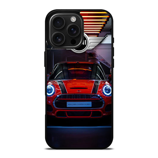 MINI COOPER CAR RED iPhone Case Cover