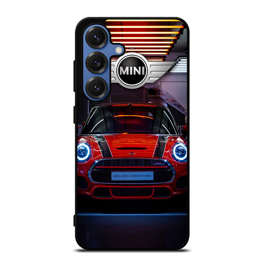 MINI COOPER CAR RED Samsung Galaxy Case Cover
