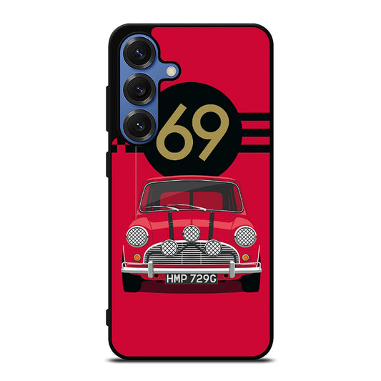 MINI COOPER RED 69 Samsung Galaxy Case Cover