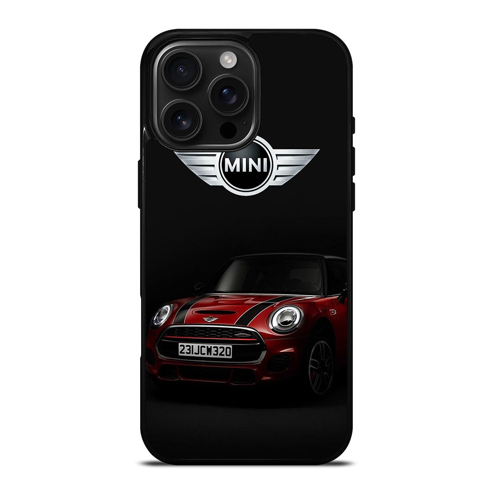 MINI COOPER RED CAR iPhone Case Cover