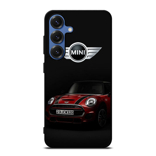 MINI COOPER RED CAR Samsung Galaxy Case Cover