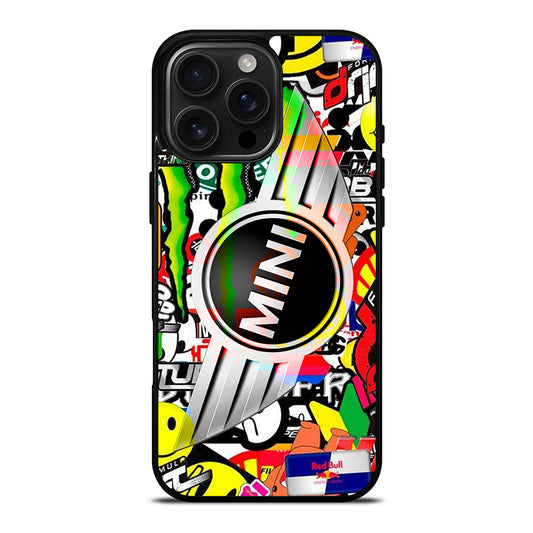 MINI COOPER STICKER BOMB iPhone Case Cover