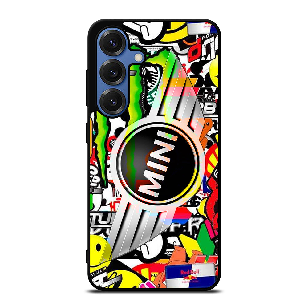 MINI COOPER STICKER BOMB Samsung Galaxy Case Cover