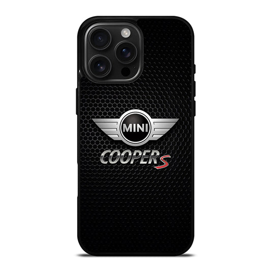 MINI COOPER S METAL LOGO iPhone Case Cover