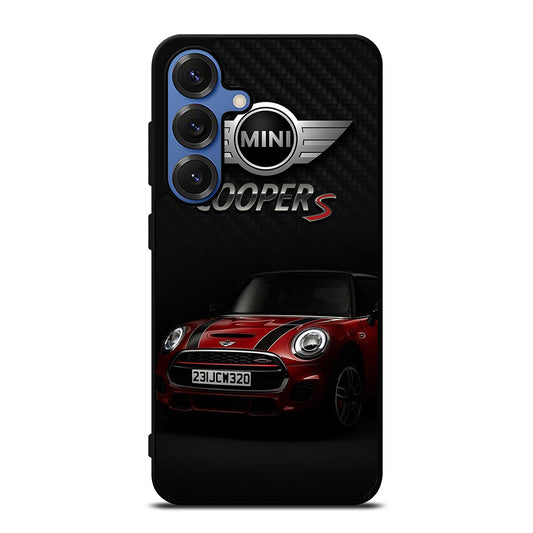 MINI COOPER S RED CAR Samsung Galaxy Case Cover