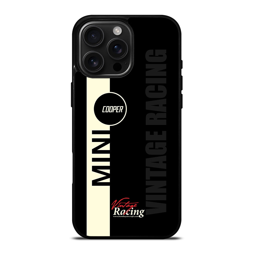 MINI COOPER VINTAGE RACING iPhone Case Cover