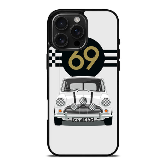MINI COOPER WHITE 69 iPhone Case Cover