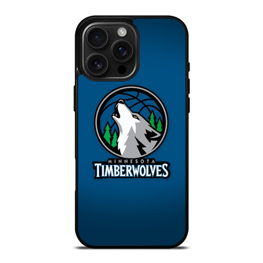 MINNESOTA TIMBERWOLVES LOGO BASKETBALL iPhone Case Cover