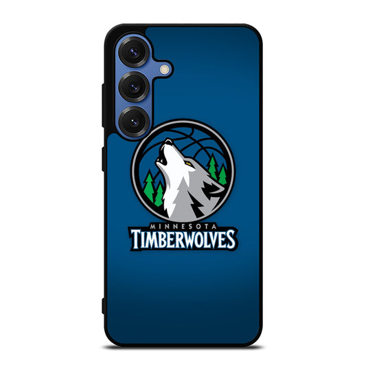 MINNESOTA TIMBERWOLVES LOGO BASKETBALL Samsung Galaxy Case Cover
