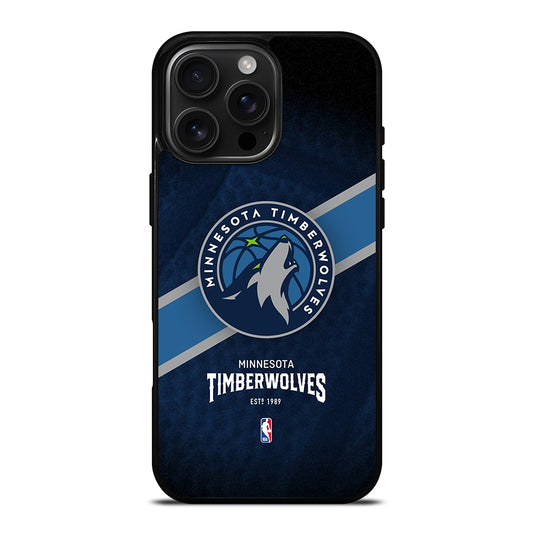 MINNESOTA TIMBERWOLVES NBA LOGO iPhone Case Cover