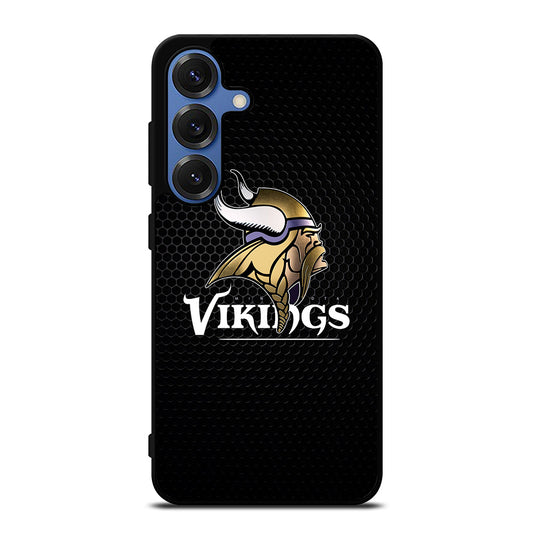 MINNESOTA VIKINGS METAL LOGO Samsung Galaxy Case Cover