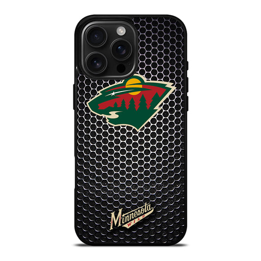 MINNESOTA WILD METAL iPhone Case Cover