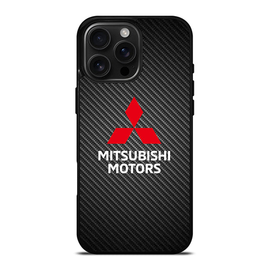 MITSUBISHI MOTORS CARBON LOGO iPhone Case Cover