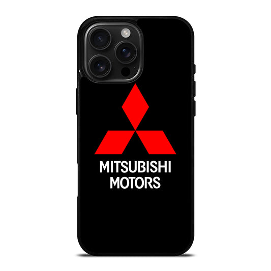 MITSUBISHI MOTORS LOGO BLACK iPhone Case Cover