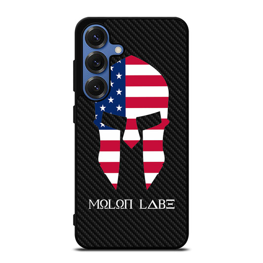 MOLON LABE AMERICAN FLAG CARBON LOGO Samsung Galaxy Case Cover