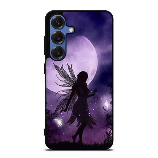MOONLIGHT FAIRY DRAGONFLIES PURPLE MOON Samsung Galaxy Case Cover
