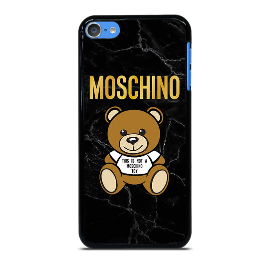 MOSCHINO TEDDY BEAR BLACK MARBLE iPod Touch Case Cover
