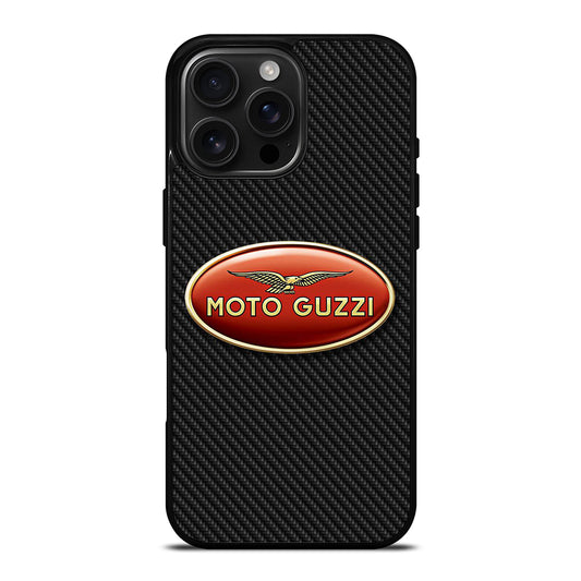 MOTO GUZZI CARBON LOGO iPhone Case Cover